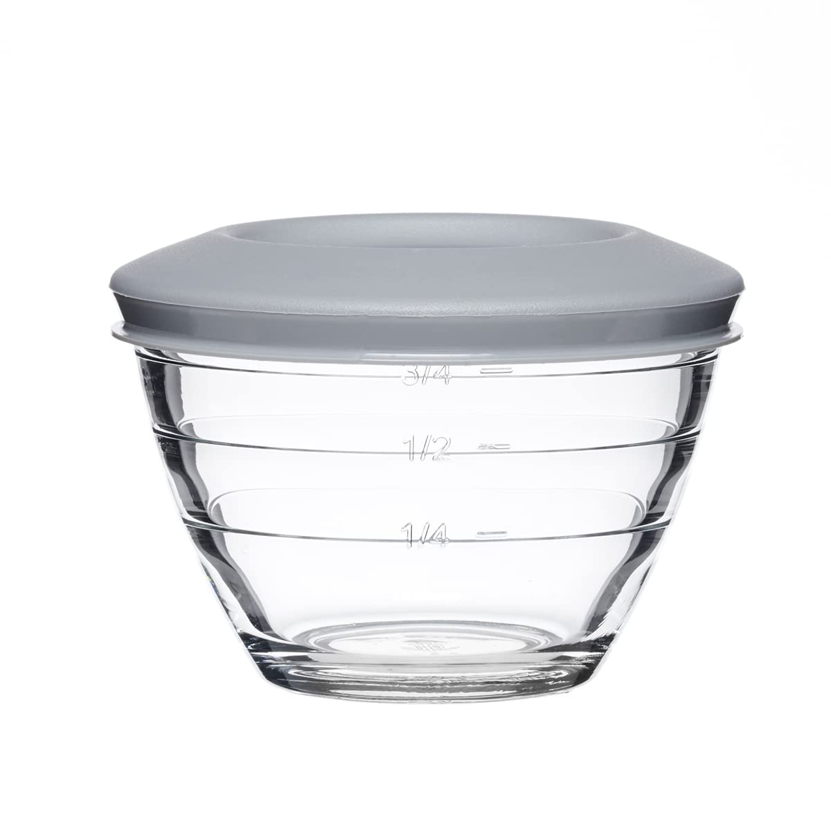 Anchor Hocking 4-IN-1 Prep Bowls for Food Storage and Reheating (6 Piece Set)Ideal for Kitchen Use | Perfect for Batch C