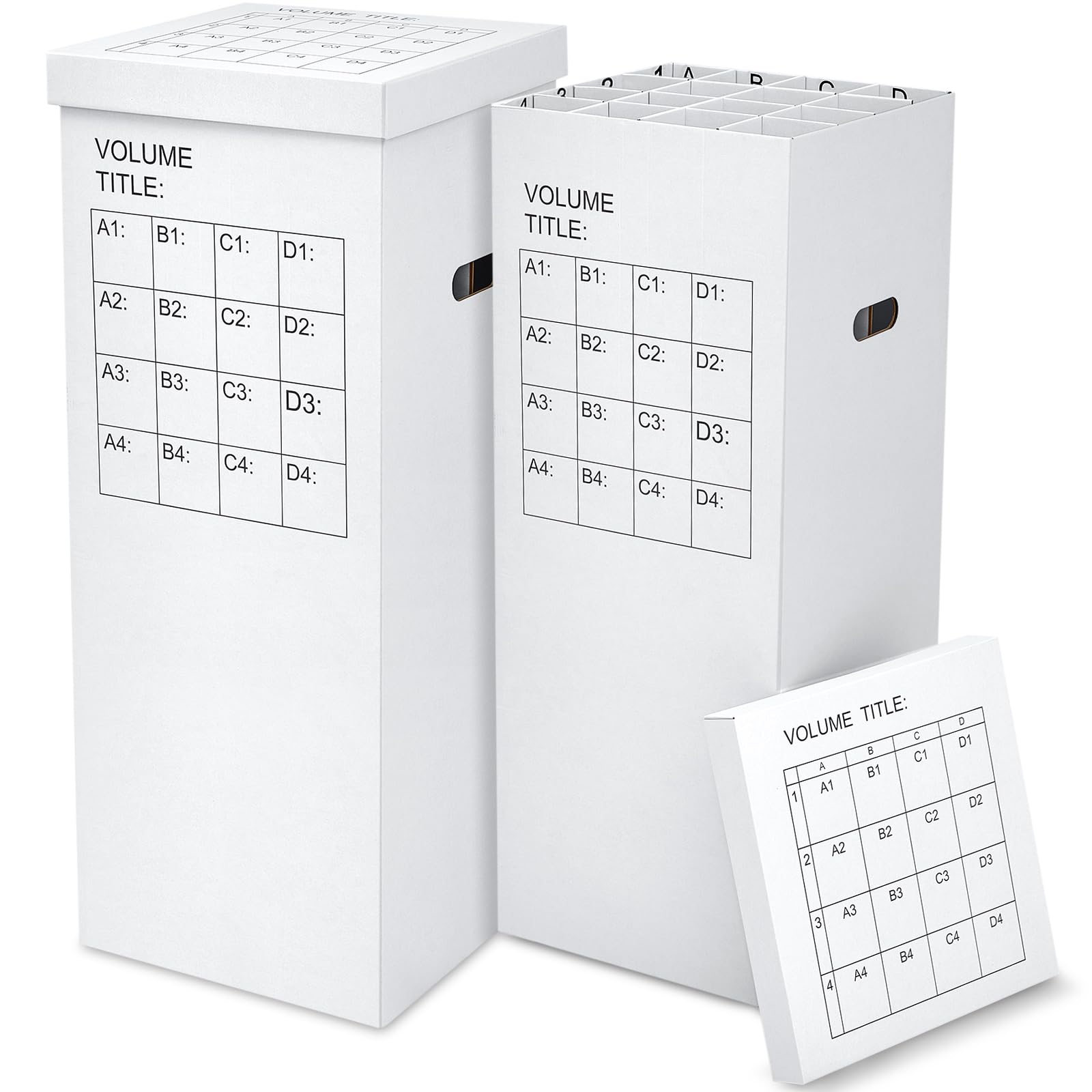  PerKoop 2 Pack Blueprint Holder Storage Organizer for Organizing Architectural Map School Office Home
| PerKoop 2 Pack 
