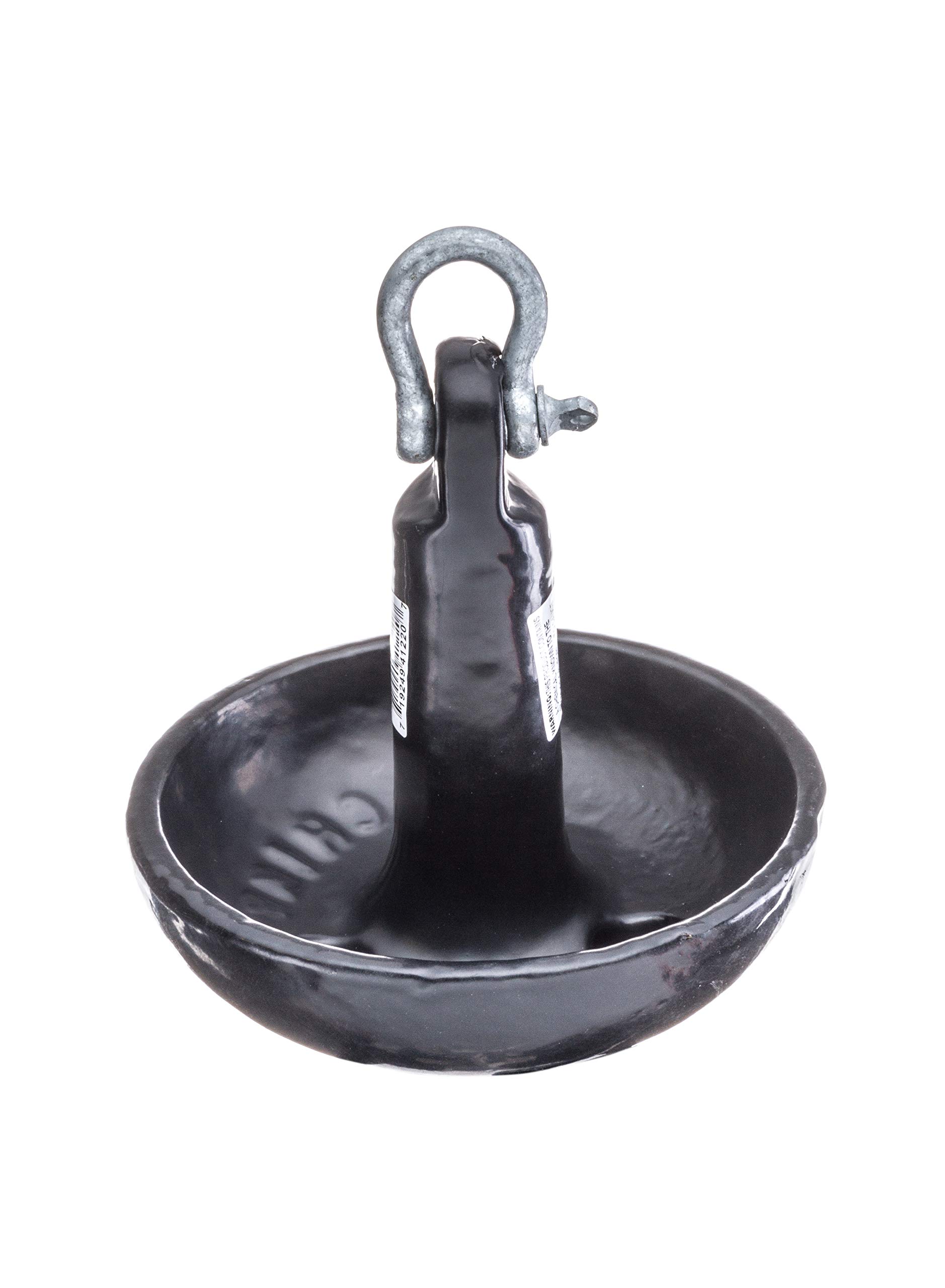 SEACHOICE Mushroom Anchors – Vinyl-Coated Cast Iron – Kitchen Appliances – Cooking Tools – Multiple Sizes – Black – Non-
